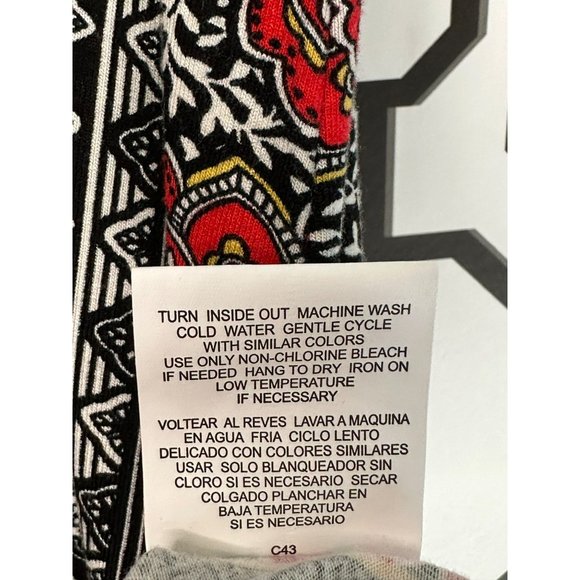 Lily Rose Ladies Sleeveless V Neck Swing Abstract, Vibrant Style Dress Size XS - Picture 9 of 9